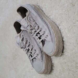 Converse Summer Getaway Chuck Taylor All Star grey, women's size 7.5